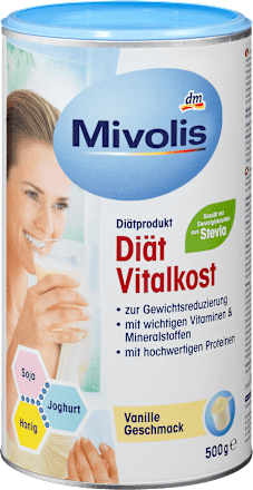 Diät Shake, Vitalkost, Vanille-Geschmack Mivolis