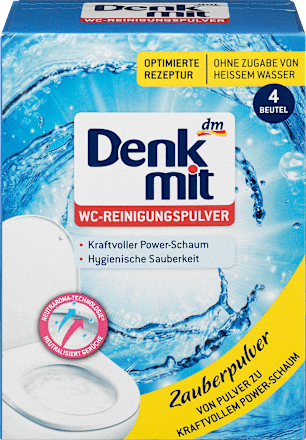 Prašak za čišćenje WC šolje– 4 kesice Denkmit