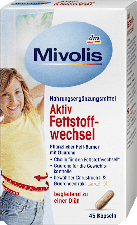Aktiv Fettstoffwechsel Kapseln 45 St. Mivolis