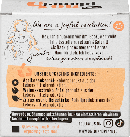 Festes Shampoo Intense Repair No Planet B