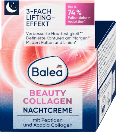 Nočný pleťový krém Beauty Collagen Balea