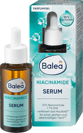 Serum za obraz z niacinamidom in cinkom Balea