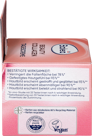 BEAUTY COLLAGEN dnevna krema za lice, SPF 15 Balea