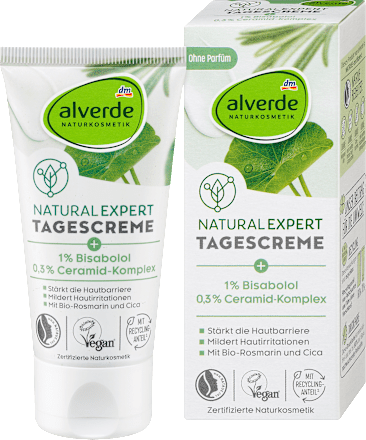Gesichtscreme Natural Expert alverde NATURKOSMETIK