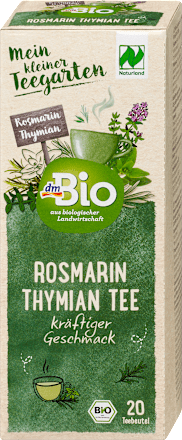 Kräutertee Rosmarin, Thymian dmBio