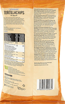 Chips Tortilla mit Meersalz dmBio
