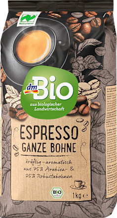 Espresso Ganze Bohne dmBio