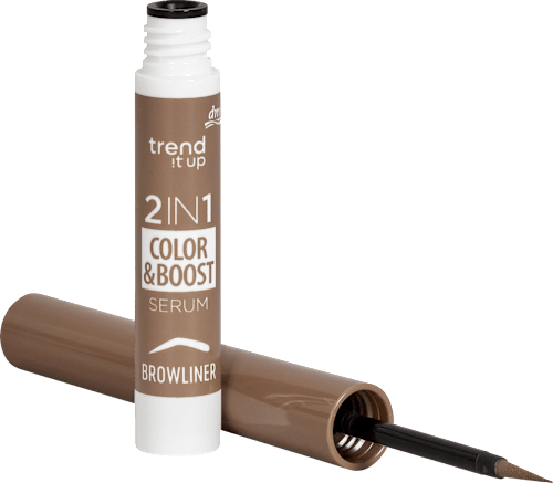 2IN1 COLOR&BOOST serum i olovka za obrve - 020 svetlo braon trend !t up