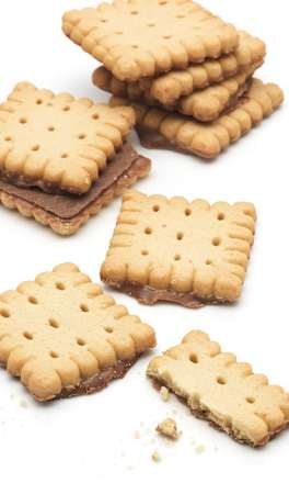 Mini ciasteczka orkiszowe z czekoladą dmBio