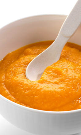 Omogeneizzato di verdure con patate dolci dmBio