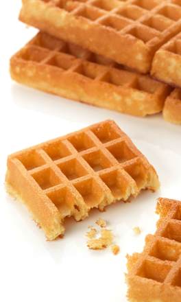 Waffeln, Dinkel Frischei dmBio