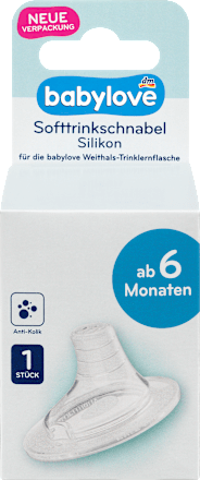 Silikónový cumeľ na fľašu so širokým hrdlom, veľ. 2 - od 6. mesiaca babylove