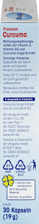 Premium kurkuma, kapsule Mivolis