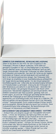 Trinksauger Weithals Silikon rund Universalgröße M, von Geburt an  babylove