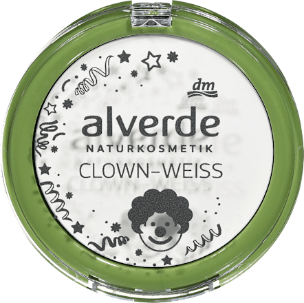 Clownweiß Natürlich Bunt  alverde NATURKOSMETIK