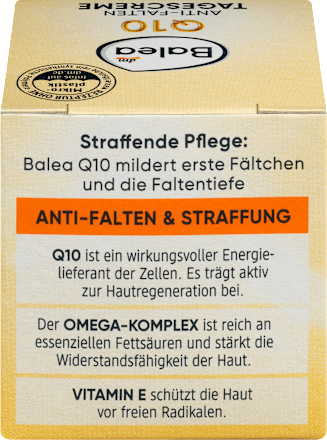 Anti Falten Gesichtscreme Q10 LFS 15 Reisegröße Balea