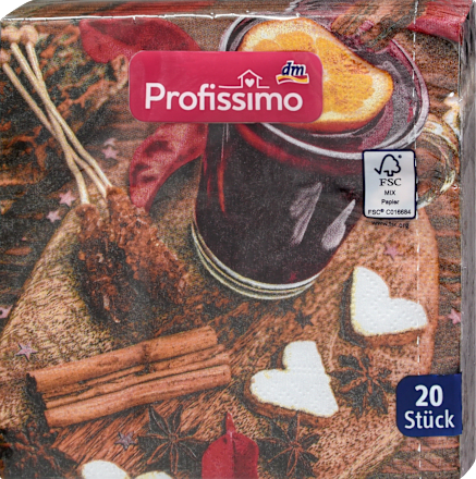 Коледни салфетки Греяно вино Profissimo