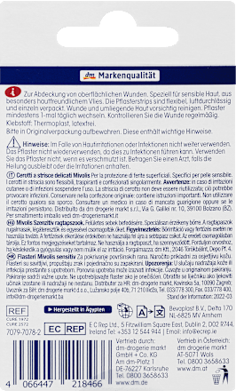 Pflasterstrips Sensitiv Mivolis