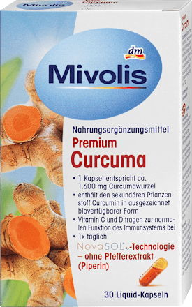 Kurkuma Premium kapsule za imunitet 30 kom. Mivolis