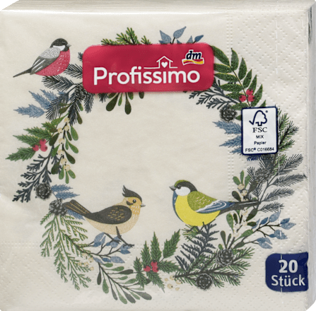 Салфетки Коледен венец Profissimo