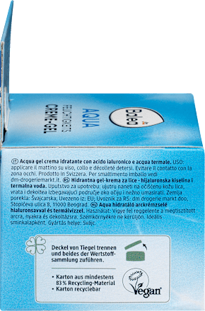 Aqua Feuchtigkeits Creme-Gel Balea