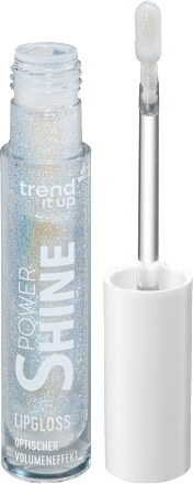 Błyszczyk od ust Power Shine, glitter white 130 trend !t up