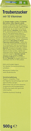 Hroznový cukor s 10 vitamínmi Mivolis