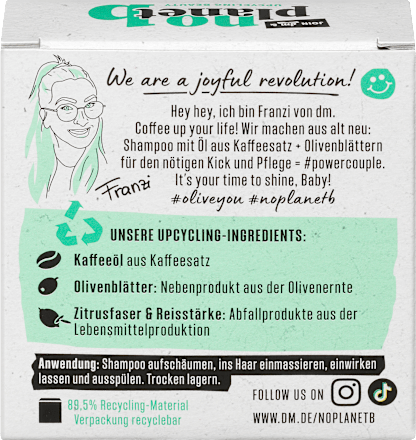 Festes Shampoo Glanz & Kraft No Planet B