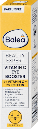 Očný krém Beauty Expert Vitamin C Eye Booster 2 % Vitamin C + 2 % Koffein Balea