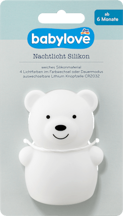 Nachtlicht Silikon babylove