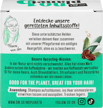 Festes Shampoo Glanz & Kraft No Planet B