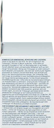 Trinksauger Weithals Silikon, Gr. M, anatomisch, Universalgröße, von Geburt an  babylove