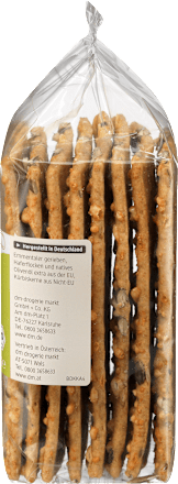 bio křupavý snack se sýrem a dýňovými semínky  dmBio