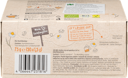 Herbatka rumiankowa (50x1,5g) dmBio