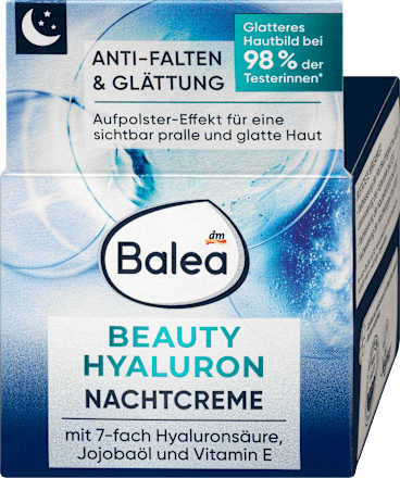 Cremă de noapte cu acid hialuronic Balea