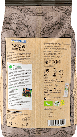Espresso Ganze Bohne dmBio