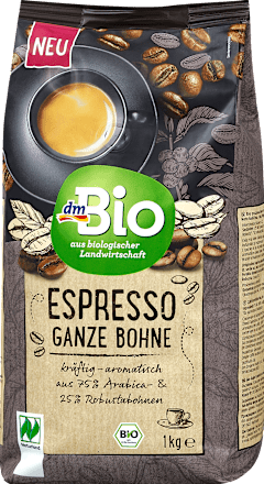 Espresso Ganze Bohne dmBio