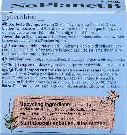 Festes Shampoo Hydra Shine No Planet B