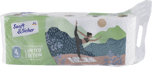 Toaletni papir, 4-slojni Limited edition, več različic Sanft&Sicher