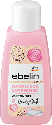 Nagellackentferner Acetonfrei Candy-Duft ebelin