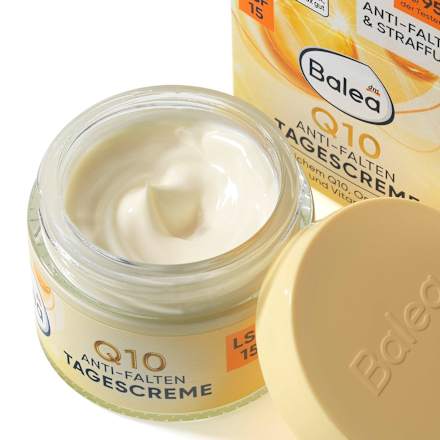 Q10 dnevna krema za lice, SPF 15 Balea