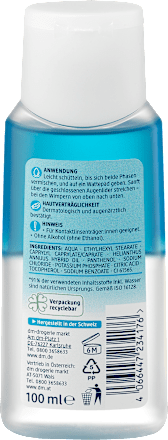 Dwufazowy płyn do demakijażu oczu Balea