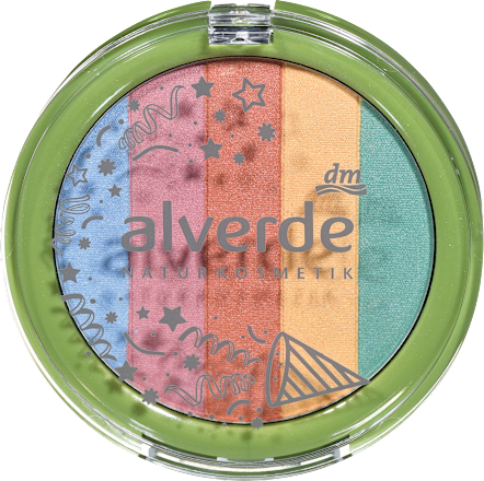 Puder Regenbogen Natürlich Bunt 10 alverde NATURKOSMETIK