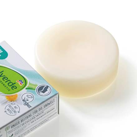 Fester Rasierschaum Bio-Aloe Vera, Bio-Kamille  alverde NATURKOSMETIK