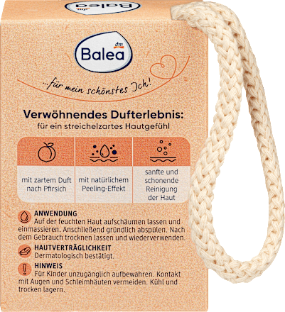 Festes Duschpeeling Pfirsich  Balea
