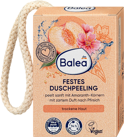 Festes Duschpeeling Pfirsich  Balea