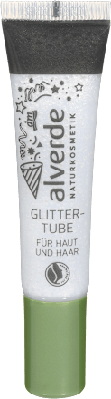 Glittertube Natürlich Bunt 10 Silberglanz alverde NATURKOSMETIK