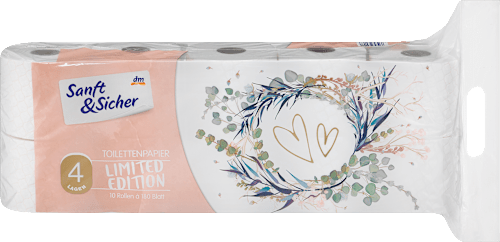Toilettenpapier Design Edt. (10x180 Blatt) Sanft&Sicher