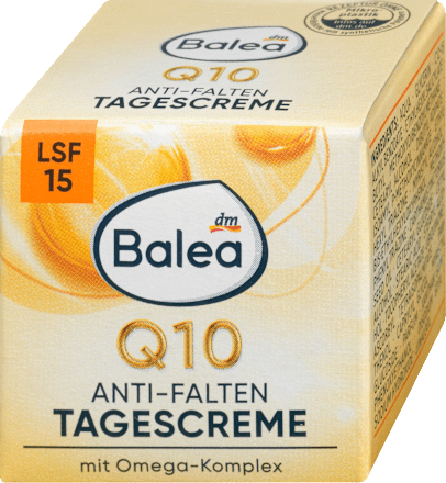 Anti Falten Gesichtscreme Q10 LFS 15 Reisegröße Balea