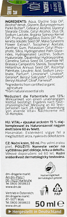 Vital+ noćna krema alverde NATURKOSMETIK